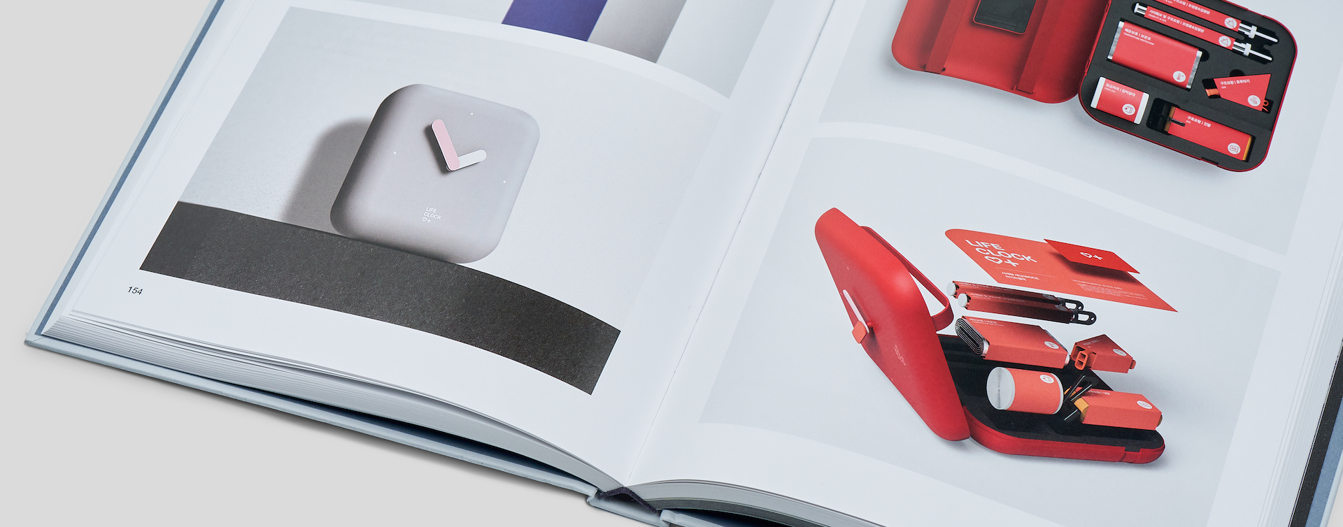 Opened coffee table book displaying vivid and rich color printing on the inner pages