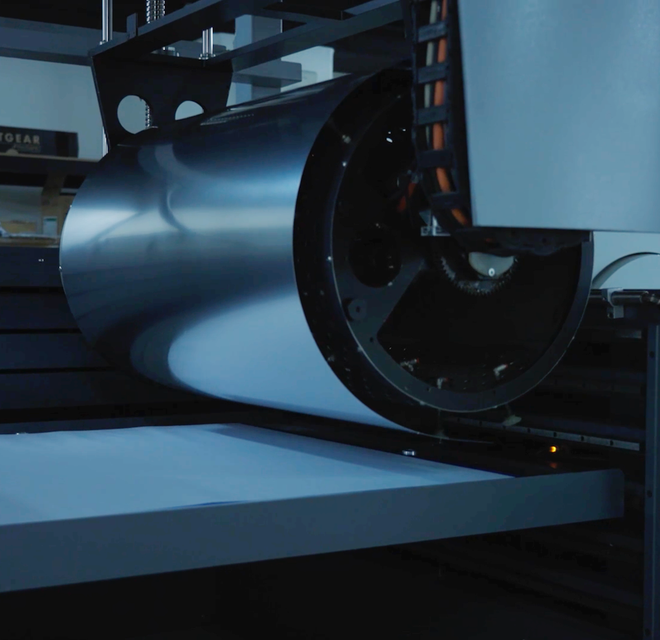 Luscher CTP machine in the prepress room at inclpress factory