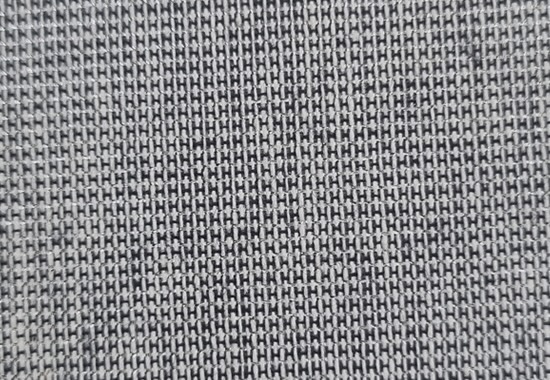 Gray melange Type A cloth with subtle shimmer