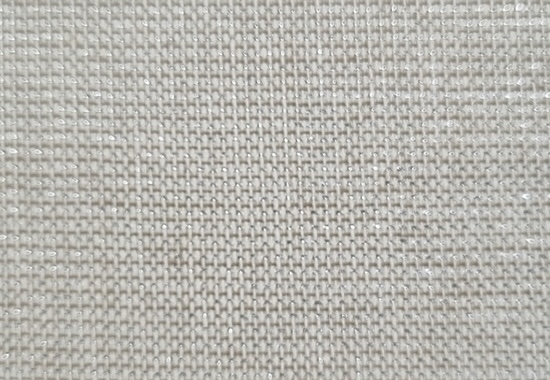 White melange Type A cloth sample for hardcover cover